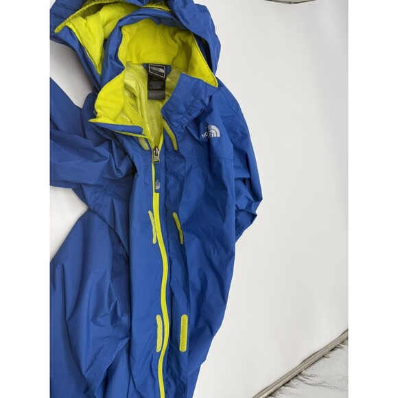 North Face Jacket Boys XL Hyvent Blue Yellow Coat Rain Ski Parka Outdoors Kids - Picture 4 of 16